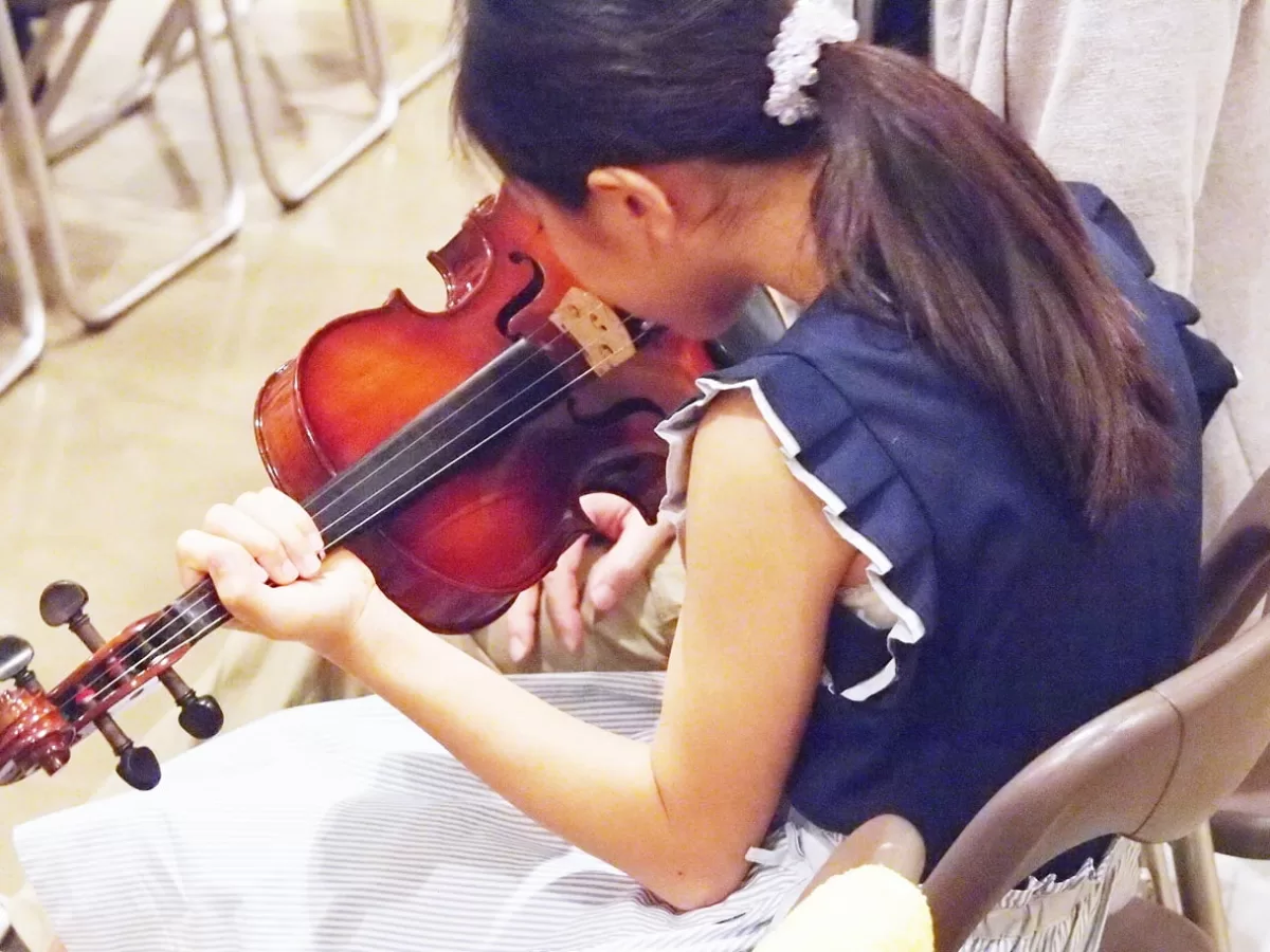 バイオリンのサイズ（分数）は何を見たら分かる？