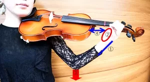 左手の形のチェックポイント解説図