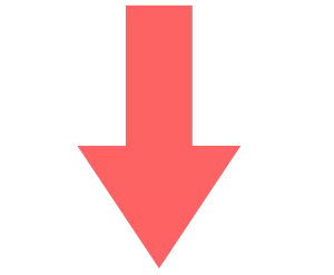 下向き矢印・赤